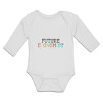 Long Sleeve Bodysuit Baby Future Economist Boy & Girl Clothes Cotton - Cute Rascals
