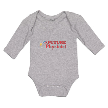 Long Sleeve Bodysuit Baby Future Physicist Boy & Girl Clothes Cotton