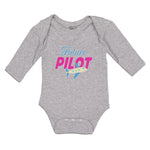 Long Sleeve Bodysuit Baby Future Pilot Boy & Girl Clothes Cotton - Cute Rascals