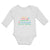 Long Sleeve Bodysuit Baby Grow Up, Wanna Security Guard like My Mommy Cotton - Cute Rascals