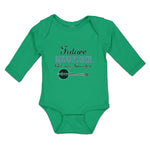 Long Sleeve Bodysuit Baby Future Banjo Player like My Grandpa Boy & Girl Clothes - Cute Rascals