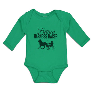 Long Sleeve Bodysuit Baby Future Harness Racer Boy & Girl Clothes Cotton