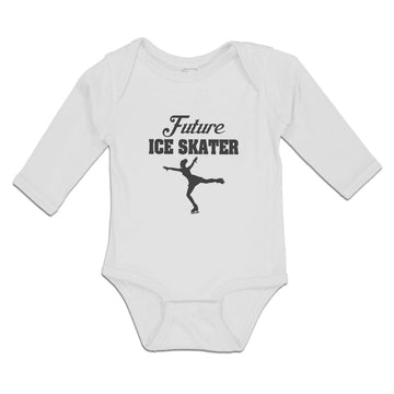 Long Sleeve Bodysuit Baby Future Ice Skater Boy & Girl Clothes Cotton