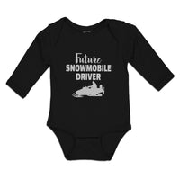 Long Sleeve Bodysuit Baby Future Snowmobile Driver Boy & Girl Clothes Cotton - Cute Rascals