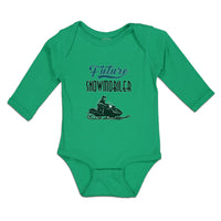 Long Sleeve Bodysuit Baby Future Snowmobiler Boy & Girl Clothes Cotton - Cute Rascals