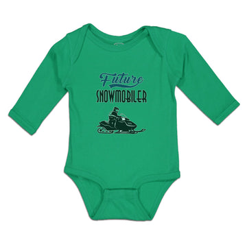 Long Sleeve Bodysuit Baby Future Snowmobiler Boy & Girl Clothes Cotton