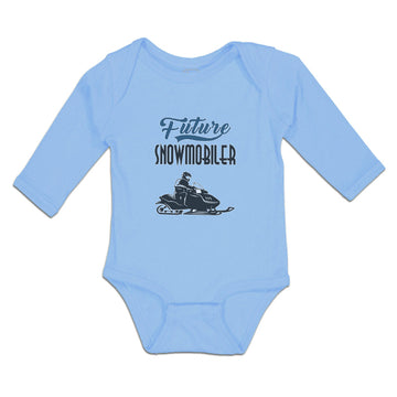 Long Sleeve Bodysuit Baby Future Snowmobiler Boy & Girl Clothes Cotton