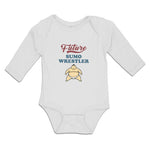 Long Sleeve Bodysuit Baby Future Sumo Wrestler Boy & Girl Clothes Cotton - Cute Rascals