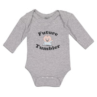 Long Sleeve Bodysuit Baby Future Tumbler Boy & Girl Clothes Cotton - Cute Rascals