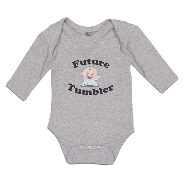 Long Sleeve Bodysuit Baby Future Tumbler Boy & Girl Clothes Cotton - Cute Rascals
