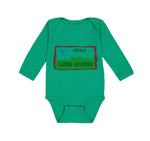 Long Sleeve Bodysuit Baby Future Lawn Mower Picture of A Blue Bird Cotton - Cute Rascals