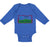 Long Sleeve Bodysuit Baby Future Lawn Mower Picture of A Blue Bird Cotton - Cute Rascals