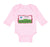 Long Sleeve Bodysuit Baby Future Lawn Mower Picture of A Blue Bird Cotton - Cute Rascals