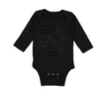 Long Sleeve Bodysuit Baby Future Dirt Bike Rider Just like My Daddy B Cotton