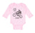 Long Sleeve Bodysuit Baby Future Dirt Bike Rider Just like My Daddy B Cotton - Cute Rascals