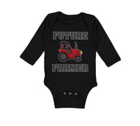 Long Sleeve Bodysuit Baby Future Farmer Farming Style B Boy & Girl Clothes - Cute Rascals