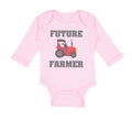 Long Sleeve Bodysuit Baby Future Farmer Farming Style B Boy & Girl Clothes