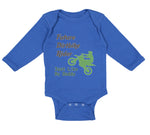 Long Sleeve Bodysuit Baby Future Dirt Bike Rider Just like My Daddy Riding - Cute Rascals