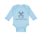 Long Sleeve Bodysuit Baby Future Diesel Mechanic Boy & Girl Clothes Cotton - Cute Rascals