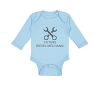 Long Sleeve Bodysuit Baby Future Diesel Mechanic Boy & Girl Clothes Cotton - Cute Rascals