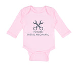 Long Sleeve Bodysuit Baby Future Diesel Mechanic Boy & Girl Clothes Cotton - Cute Rascals