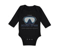 Long Sleeve Bodysuit Baby Future Scuba Diver Just like My Daddy Cotton