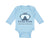 Long Sleeve Bodysuit Baby Future Scuba Diver Just like My Daddy Cotton - Cute Rascals