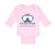 Long Sleeve Bodysuit Baby Future Scuba Diver Just like My Daddy Cotton - Cute Rascals