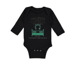 Long Sleeve Bodysuit Baby Real Estate Agent I'Ve Got Perfect Crib Cotton