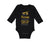 Long Sleeve Bodysuit Baby Future Crane Operator like My Daddy! Style B Cotton - Cute Rascals