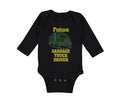 Long Sleeve Bodysuit Baby Future Garbage Truck Driver Boy & Girl Clothes Cotton