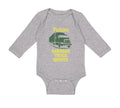 Long Sleeve Bodysuit Baby Future Garbage Truck Driver Boy & Girl Clothes Cotton