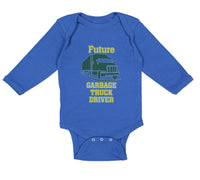 Long Sleeve Bodysuit Baby Future Garbage Truck Driver Boy & Girl Clothes Cotton - Cute Rascals