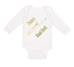 Long Sleeve Bodysuit Baby Future Band Geek Trombone Boy & Girl Clothes Cotton - Cute Rascals