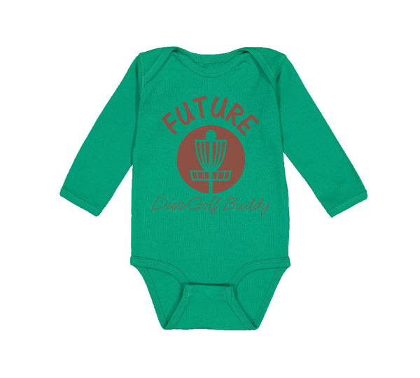 Long Sleeve Bodysuit Baby Future Disc Golf Buddy Boy & Girl Clothes Cotton - Cute Rascals