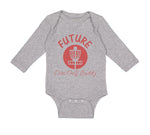 Long Sleeve Bodysuit Baby Future Disc Golf Buddy Boy & Girl Clothes Cotton - Cute Rascals