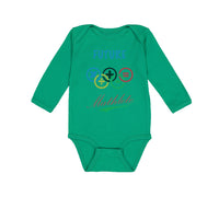 Long Sleeve Bodysuit Baby Future Mathlete Math Geek Funny Boy & Girl Clothes - Cute Rascals