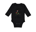 Long Sleeve Bodysuit Baby Future Motocross Rider like My Daddy Cotton