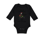 Long Sleeve Bodysuit Baby Future Motocross Rider like My Daddy Cotton - Cute Rascals