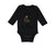 Long Sleeve Bodysuit Baby Future Motocross Rider like My Daddy Cotton - Cute Rascals