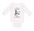 Long Sleeve Bodysuit Baby Future Motocross Rider like My Daddy Cotton - Cute Rascals