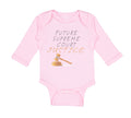 Long Sleeve Bodysuit Baby Future Supreme Court Justice #1 Boy & Girl Clothes