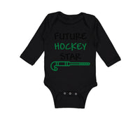 Long Sleeve Bodysuit Baby Future Hockey Star Style B Boy & Girl Clothes Cotton - Cute Rascals