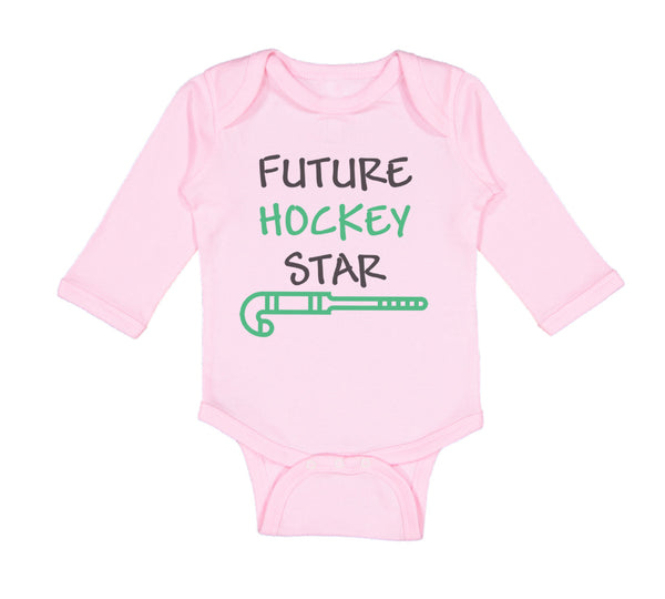 Long Sleeve Bodysuit Baby Future Hockey Star Style B Boy & Girl Clothes Cotton - Cute Rascals