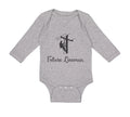 Long Sleeve Bodysuit Baby Future Lineman Style C Boy & Girl Clothes Cotton