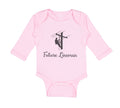 Long Sleeve Bodysuit Baby Future Lineman Style C Boy & Girl Clothes Cotton
