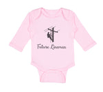 Long Sleeve Bodysuit Baby Future Lineman Style C Boy & Girl Clothes Cotton - Cute Rascals