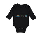 Long Sleeve Bodysuit Baby Future Triathlete Swim Bike Run Boy & Girl Clothes - Cute Rascals