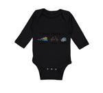 Long Sleeve Bodysuit Baby Future Triathlete Swim Bike Run Boy & Girl Clothes - Cute Rascals