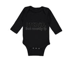 Long Sleeve Bodysuit Baby I Tcp Ip but Mostly Ip Geek Computer Funny Nerd Geek